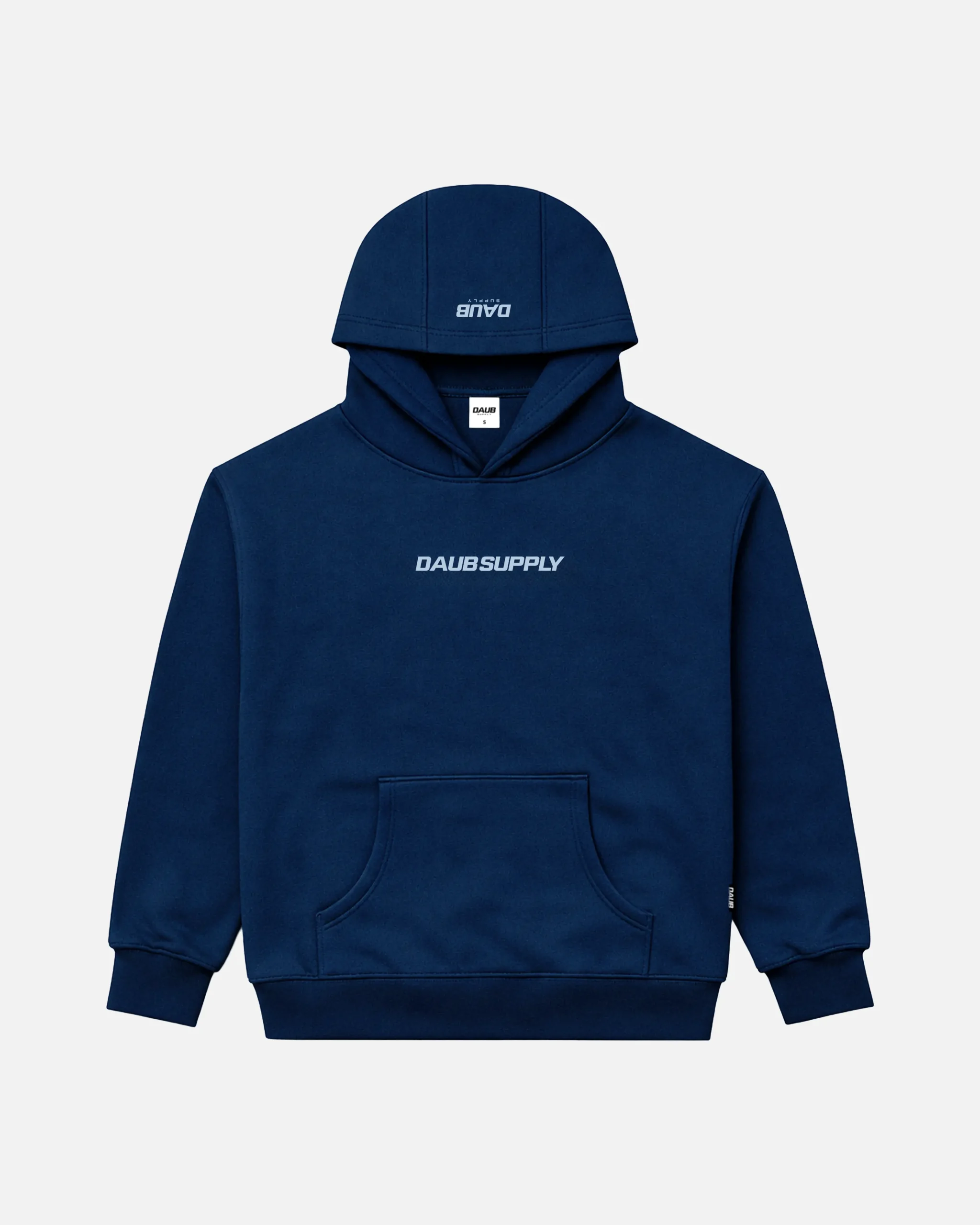 Dual Mark Hoodie Marino